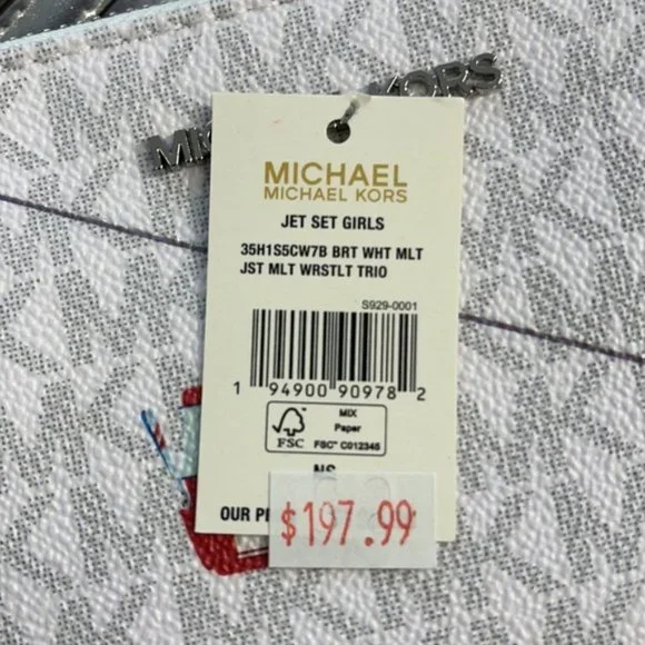 Michael Kors Jet Set Girls Wristlet Trio - Picture 7 of 16